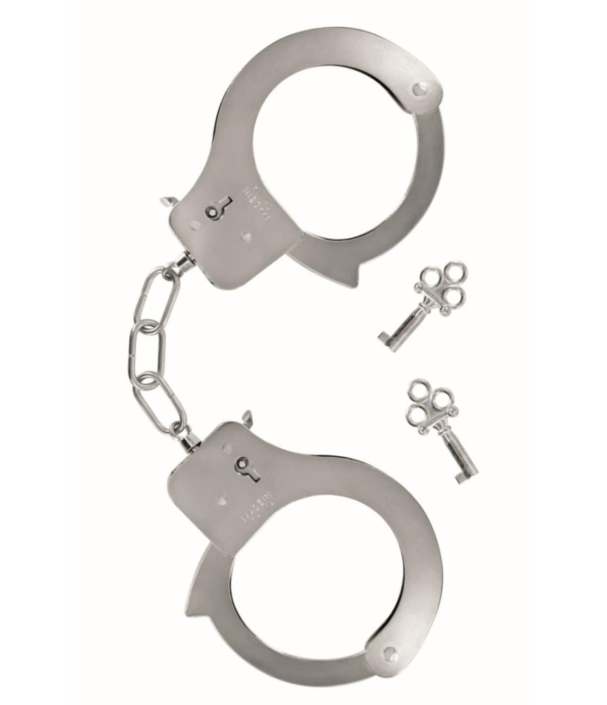 Menottes pour poignet en métal avec 2 clefs pour utilisateurs confirmés - CC570414008000